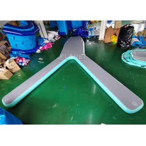Customized Drop Stitch Y Shape Pontoon Boat Platform For Parking