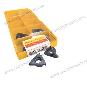  GBA43R250-035-PR HYB208 Whirling Milling Insert Customizable For Mechanical Manufacturing Non Standard Grooving Insert Manufactures