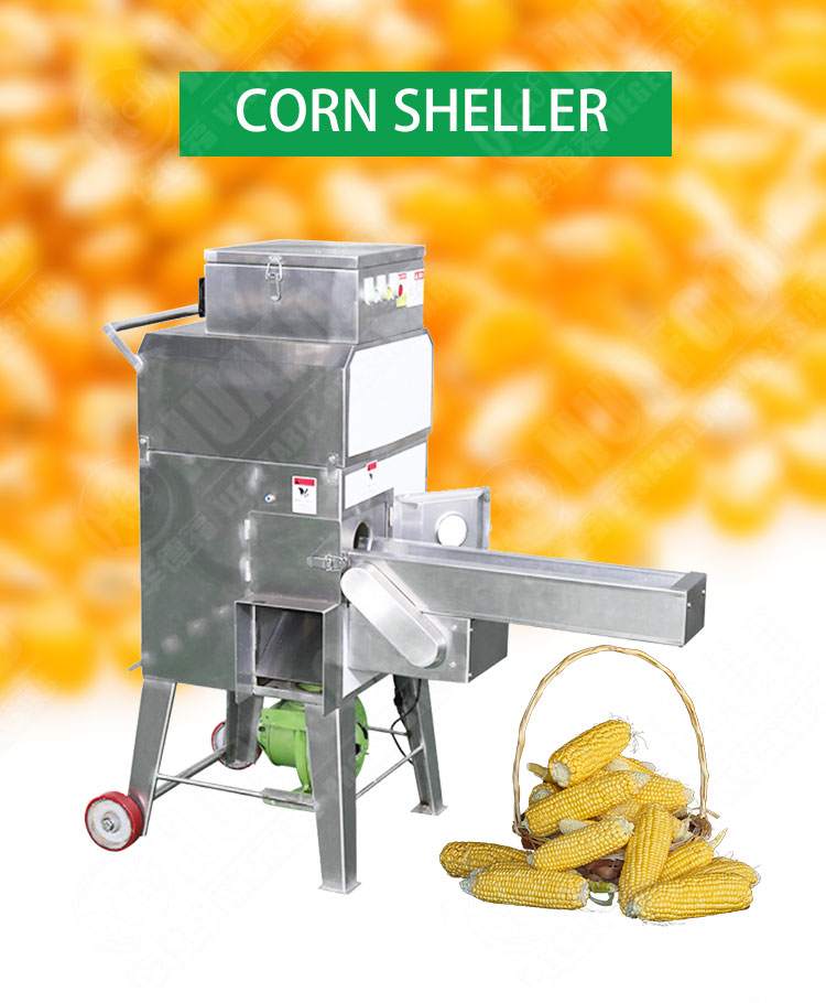 Stainless Steel Fruit Vegetable Processing Equipment Corn Sheller Machine