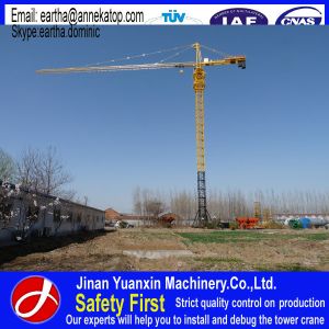 China 5613 8t erecting building tower crane with good prices on sale
