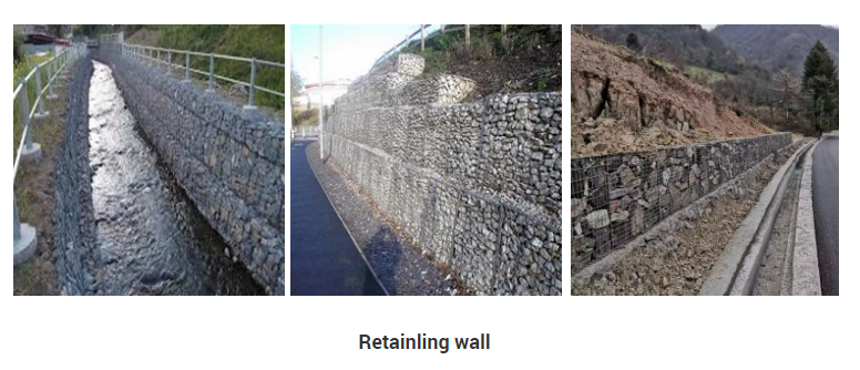 KAAPGN Decoration 4mm Galvanized 1x1x0.7m Welded Gabion 3