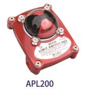 APL210N position monitor limit switch box with stainless steel brackets for pneumatic actuator