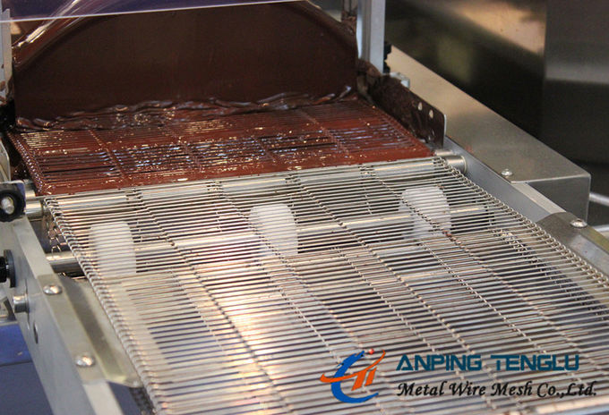 Stainless Steel Wire Ladder Belt, Single Loop End Belt Type, for Food Processing