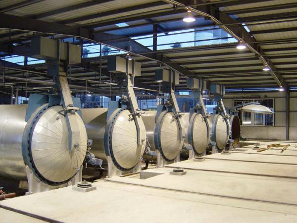 Industrial Insulated AAC Autoclave With Autoclaved Aerated Concrete Block ASME