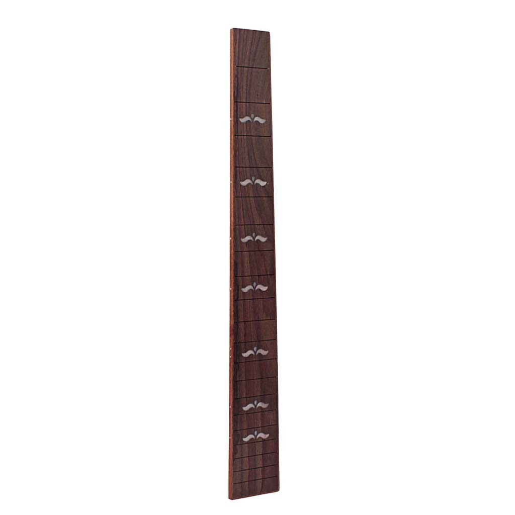 6.6mm Thickness 20 Fret Acoustic Guitar Fretboard With Birds Fretboard Markers