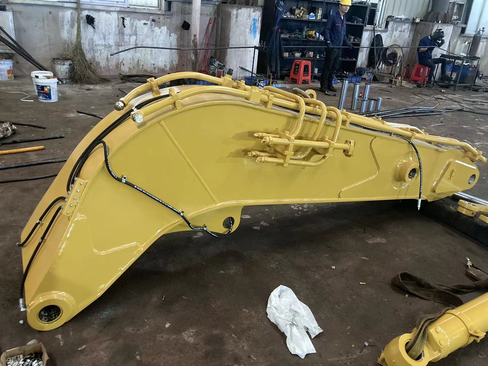 Short Excavator CAT313 Tunnel Arm Multipurpose Q355B Material