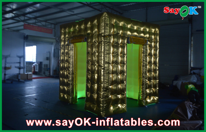 Inflatable Kiosk Inflatable Paint Portable Mobile Photo Booth SGS Approval For Wedding / Party