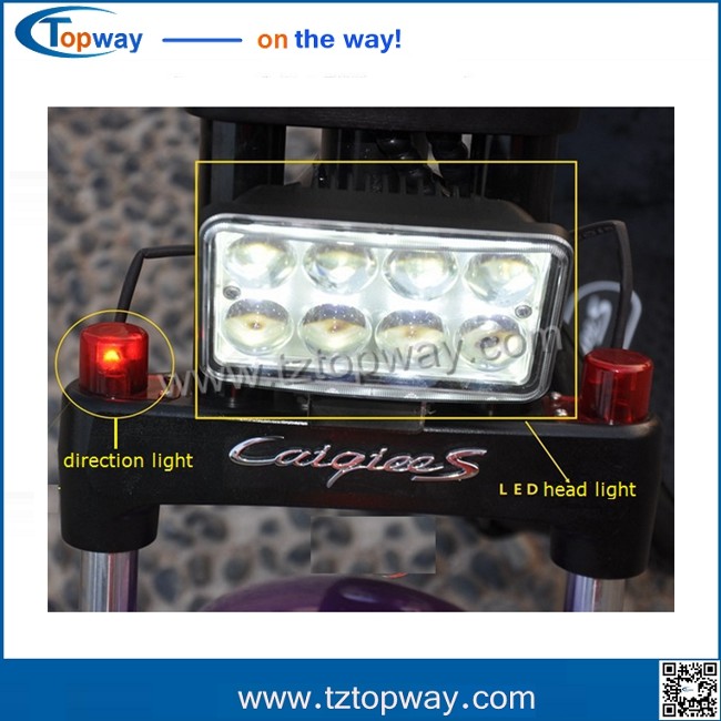 Fat tyre electric scooter 60V 1000W halley two wheels citycoco