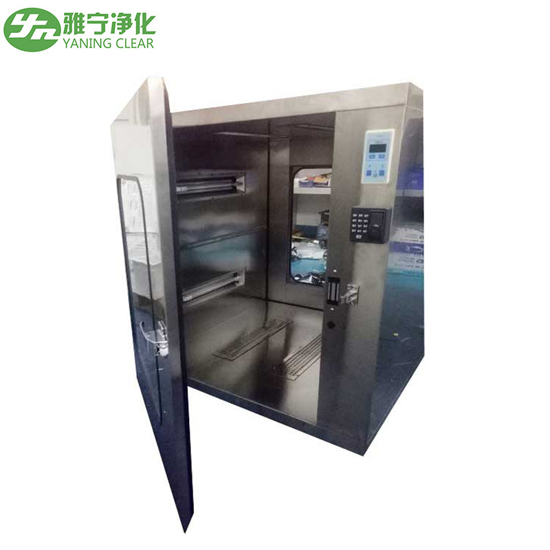 Sus304 Electronic Interlock Clean Room Pass Through Box For Pharmacy Laboratory