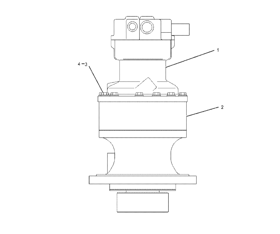1695569 SWING DEVICE ASSY/SWING GEARBOX/SWING MOTOR/SWING REDUCTION GEARA FOR CATERPILLAR 312C S/N FDS CX210B 312D EXCAVATORS PARTS AFTERMARKET