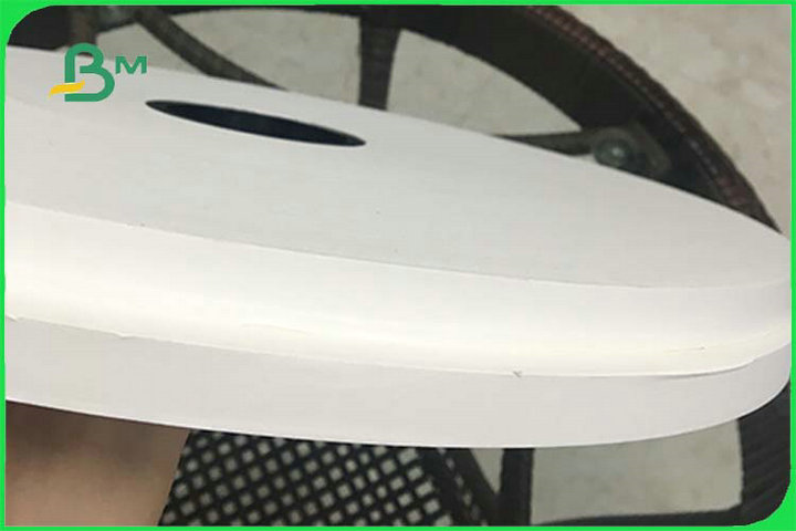 White Food Grade Wrapping Cigarette Paper Roll for Straw 28gsm FDA SGS FSC