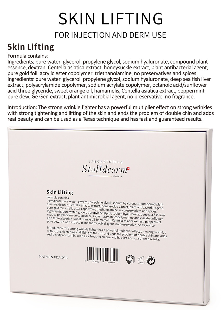 Stalidearm Original Brand Anti Aging Meso Youth Serum Injection Tighten Nourish Natural Organic Instant Face Lift meso