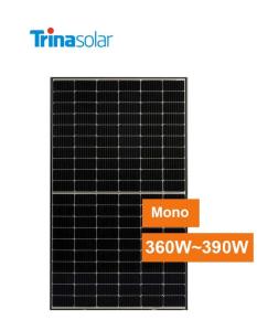  Trina 120 Cells 380w White Black Backsheet Monocrystalline Solar Panels Manufactures