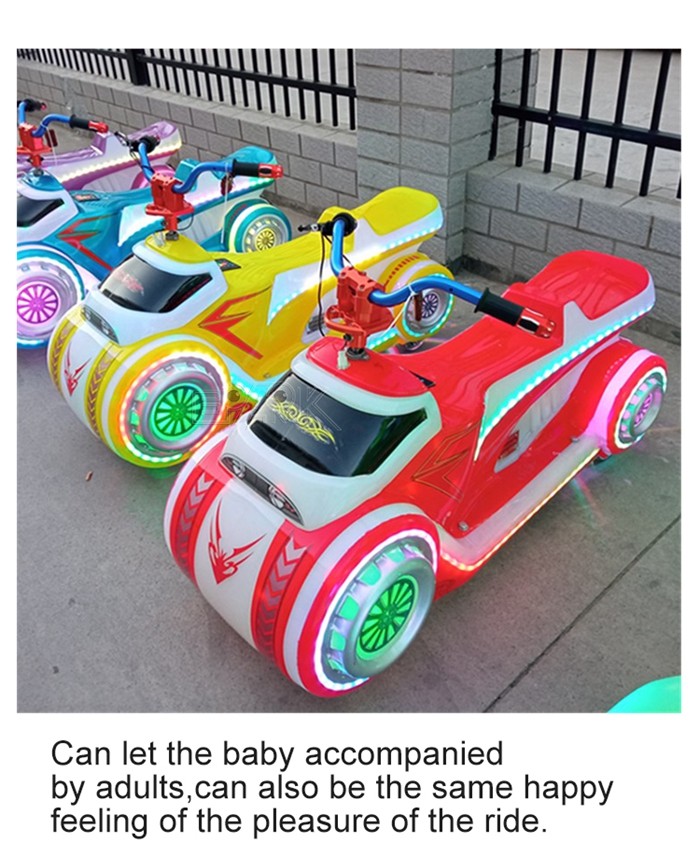 Phantom Motorcycle Electric Coin Operated Bumper Cars For Amusement Park