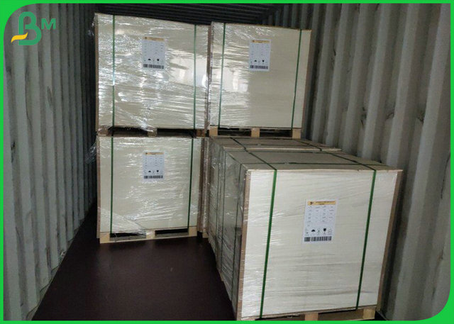 2mm 2.5mm White Cardboard 2 side laminated With Coating And Glossy 