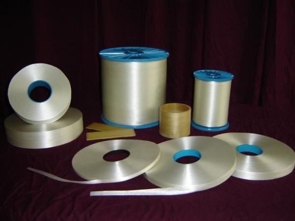 0.3mm Thickness Insulation Fiberglass Banding Tape Polyester Resin Impregnated