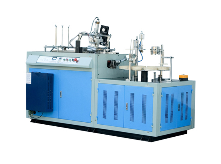 Fully Automatic Sleeve Wall Coffee Cups Machine Customized Steel Mould