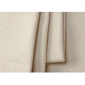 China Blackout White Cotton Canvas With  Environmental Protection Material on sale