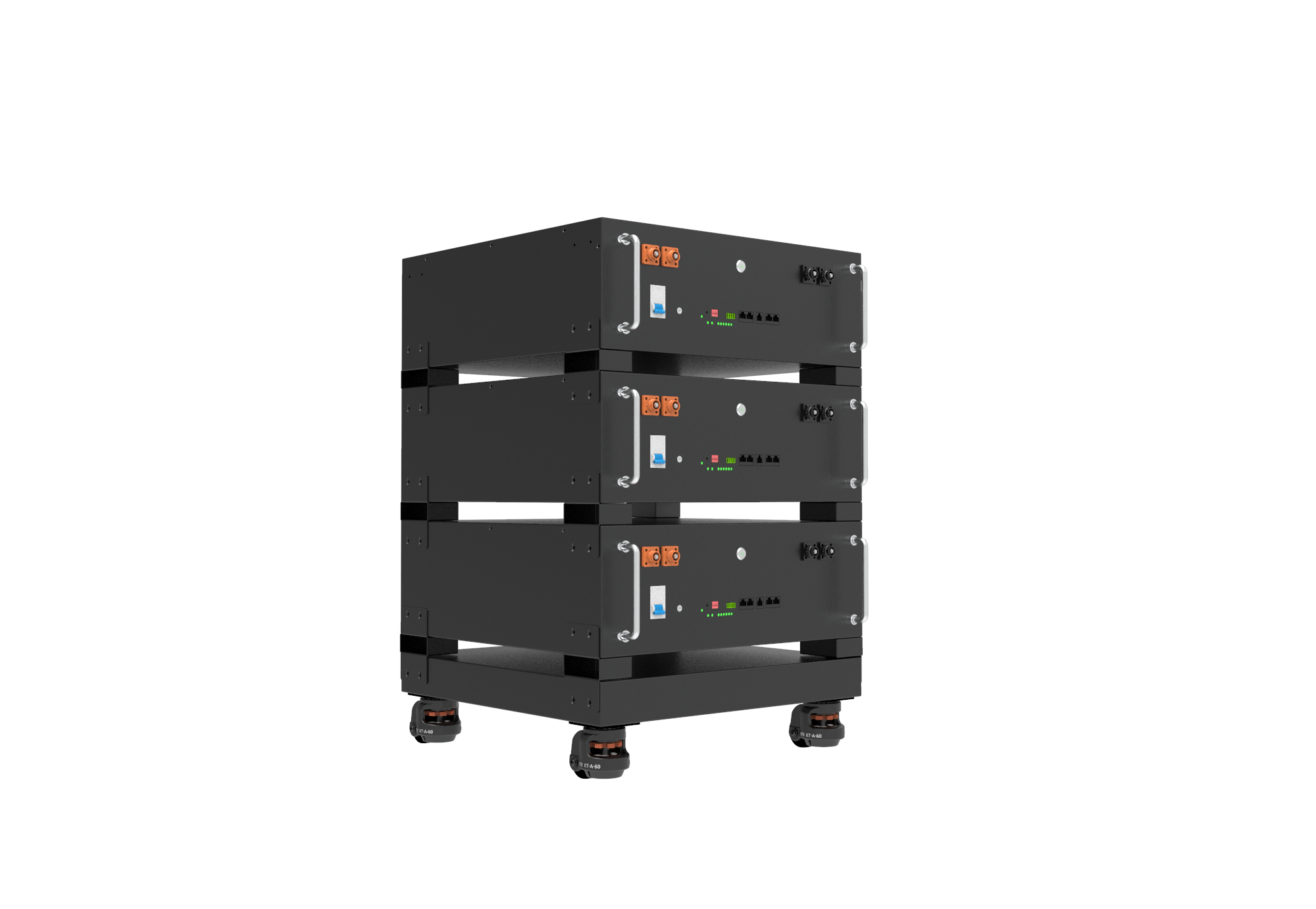 51.2V 10KWH/20KWH LFP Rack-Mounted Solar Energy Storage System Capacity 400A 48V 200Ah