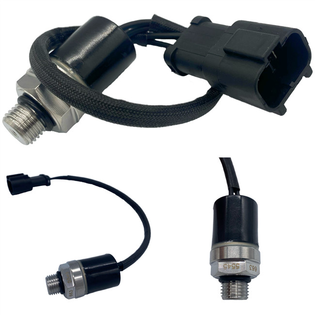 PC200-8 Komatsu Excavator Electrical Parts Hydraulic Oil Sensor
