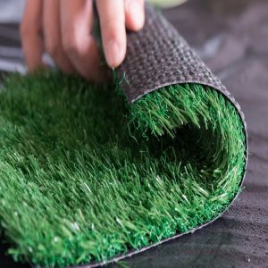 China 18900 Dtex Artificial Balcony Garden 25mm Customized Height Synthetic on sale