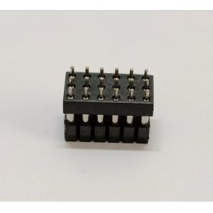 Terastor Round hole socket/Female Header 2.54mm 3*6P Three rows of double