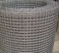 30m OEM Galvanized Crimped Wire Mesh In Screening And Filtering