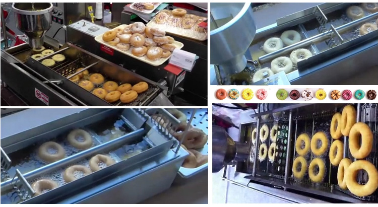 Automatic donut making machine orbits mini donut maker machine