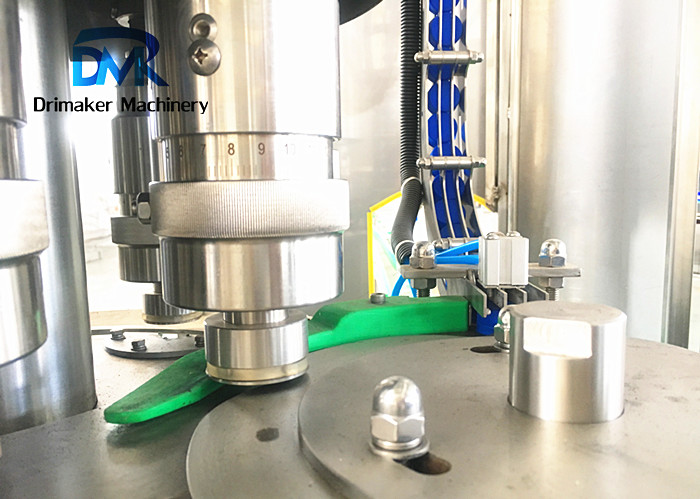 Full Automatic Carbonated Beverage Bottling Machine 3000 Bottles Per Hour