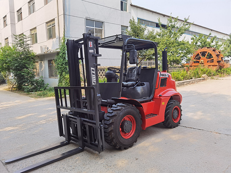 LTMG all terrain forklift truck 3.5ton forklift 2WD 4WD diesel powered forklift rough terrain forklift