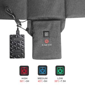 Multifunctional Foldable Heated Seat Cushion Rechargeable Heated Seat Pad 3