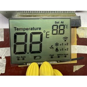 Positive Matrix HTN LCD Display Monochrome 7 Segment Transmissive Graphic LCD