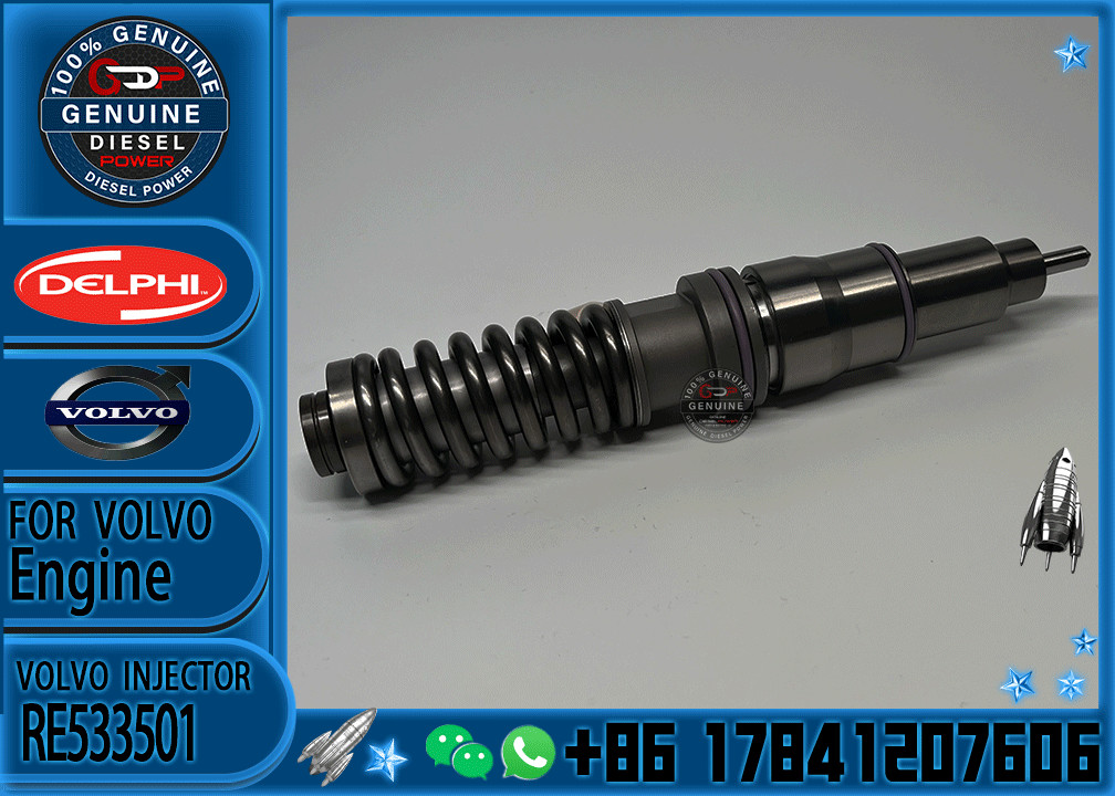 Volvo Engine Common Rail Injector 33800-84400 Re533501 Re533608 Se501959 Injector