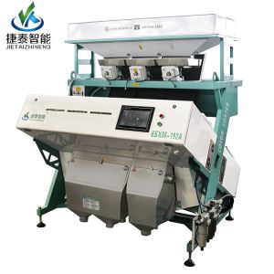 China 3 Chute Color Sorter Machine Blue White Color Sorting Equipment on sale