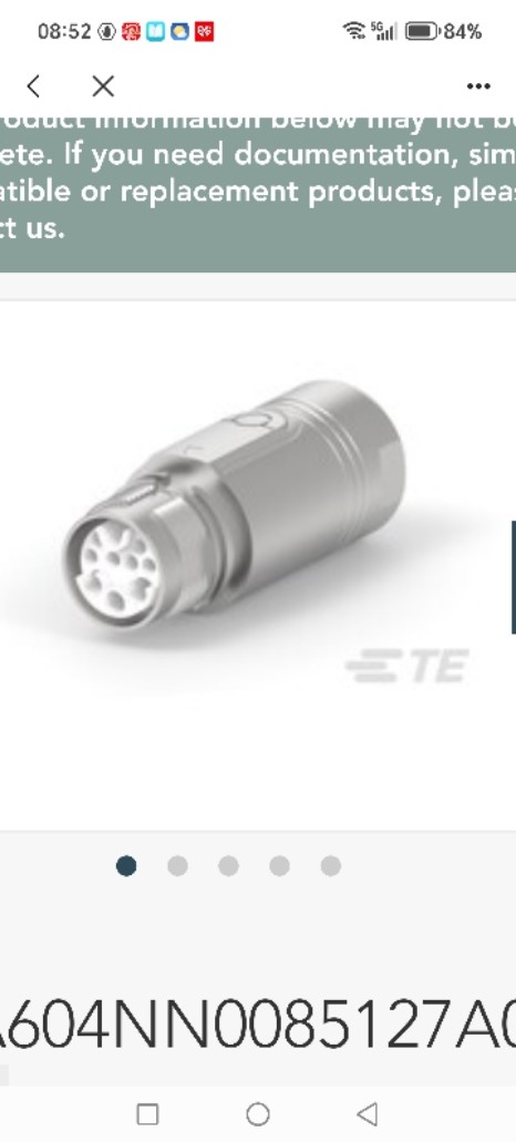6FX2003-0LU54 6FX2003-0LA54 10 Pin Servo Cable Connectors