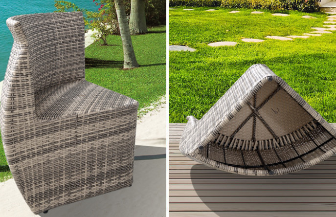 Dining Outdoor Rattan Bistro Table Set Relax Stylishly Comfortably Garden Bistro DL