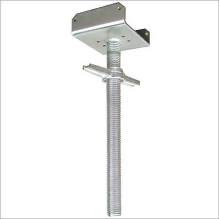 Screwed jack base and U-head
