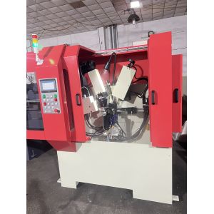 LDX-020B Servo Feed Full CNC Circular Saw Blade Front And Rear Angle Grinder