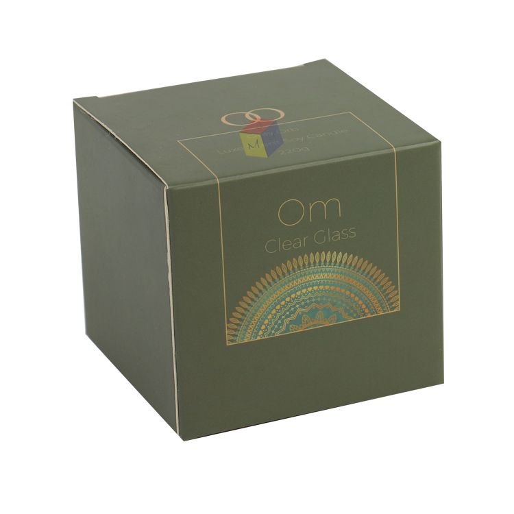 Customized Stamping Logo Candle Boxes for Eco Friendly and Affordable Packaging