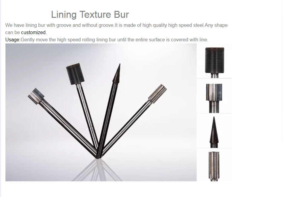 8mm NCD PCD Diamond Carving Burrs Background Tools