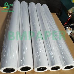 63gsm 24'' White Frosted Translucent Roll Paper For Tracing And Drawing