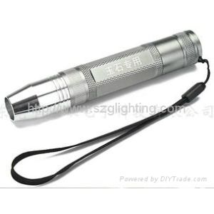 long lighting time Q5 CREE 5W 350lum LED flashlight with rechargeable li-ion
