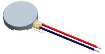 10mm mini coin vibration motor , 10000 rpm 1020 brushed dc motor