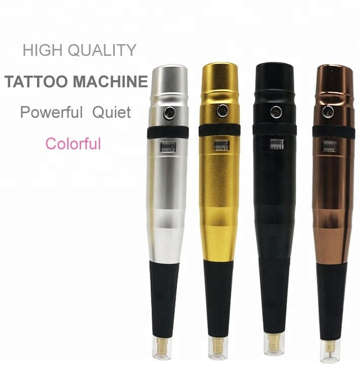 Portable Semi Permanent Makeup Tattoo Micro Pigmentation Eyebrow Pen Machine