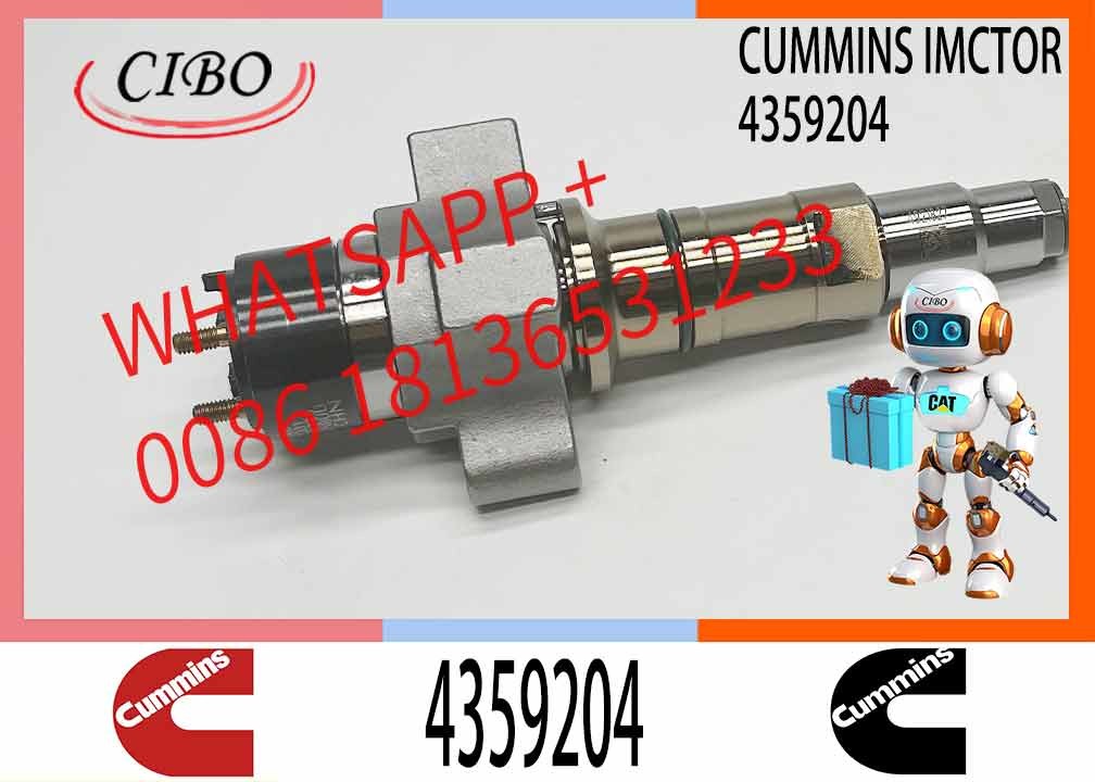 Diesel fuel injector common rail injector is suitable for Scania ISG XPI 2872544, 4307475, 4327072 fuel injector assembl