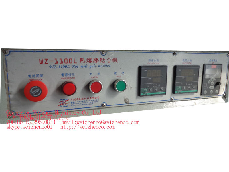 Case Packaging Hot Melt Glue Laminating Machine for Scouring Pad and Kitchen Sponge