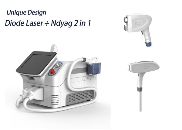40KG Hair Removal Laser Machine , Laser Depilation Machine With Q Switch Ndyag 2