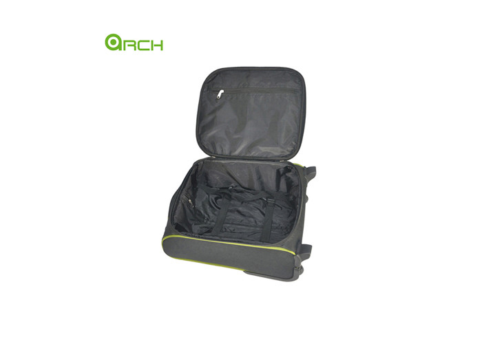 600d Polyester Carry on Luggage wheeled trolley backpack