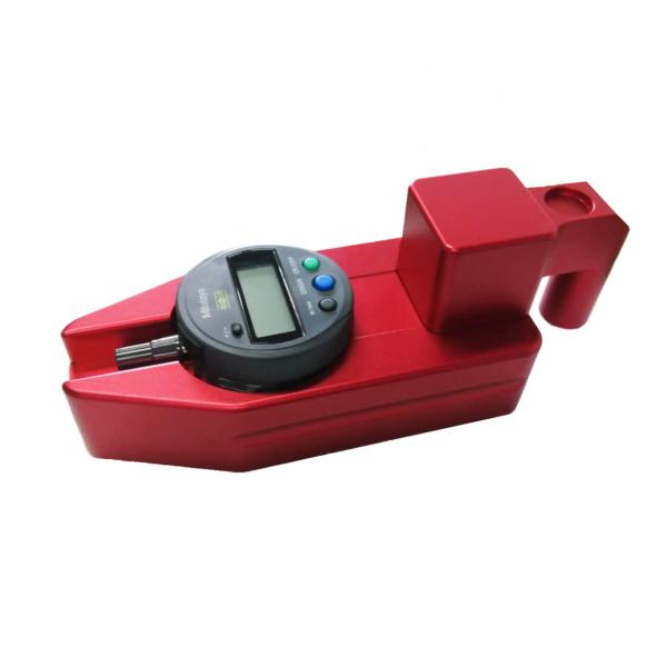 Aluminum Alloy Road Marking Thickness Gauge For Measuring Red Lines With Dry