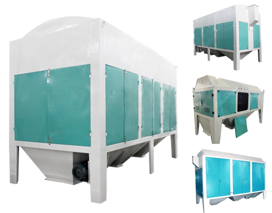 Long Service Life TCQY100/320 Gravity Table Rice Destoner for Bird Seed Cleaning Machine